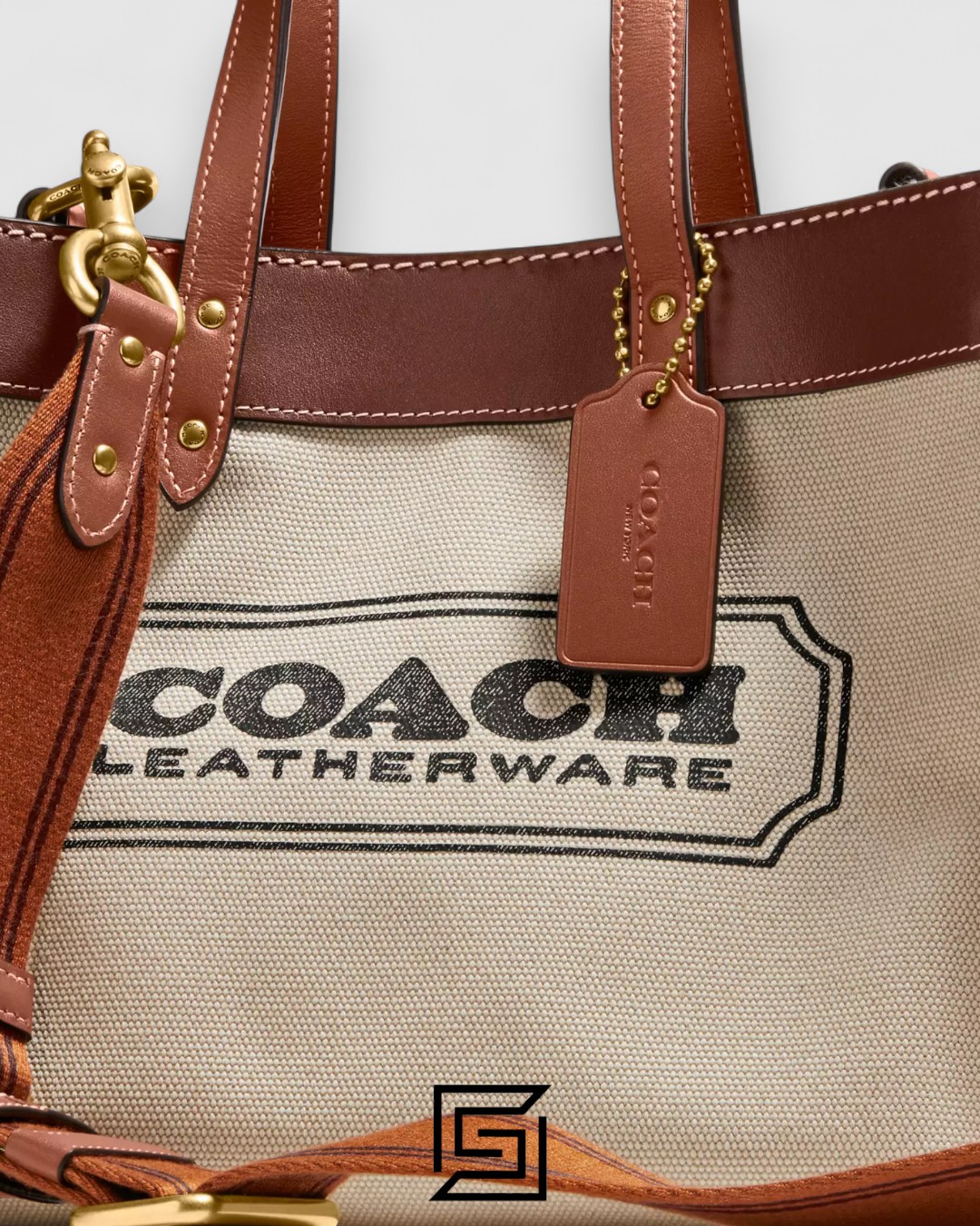 Coach Field Tote 30 With Coach Badge – Style No. C8459 - Image 3