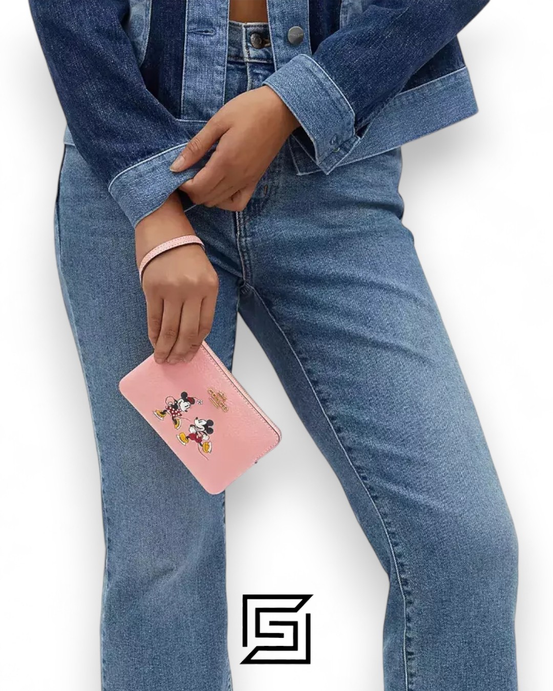 Coach X Disney Corner Zip Wristlet With Ice Skate Motif Style No. CN026 - Image 2