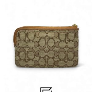 Disney X Coach Corner Zip Wristlet In Signature Jacquard With Mickey Mouse Print Style No. CN033 - Image 2