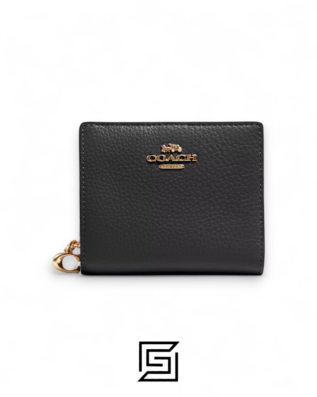 Coach Snap Wallet In Black Style No. C2862 - Image 1