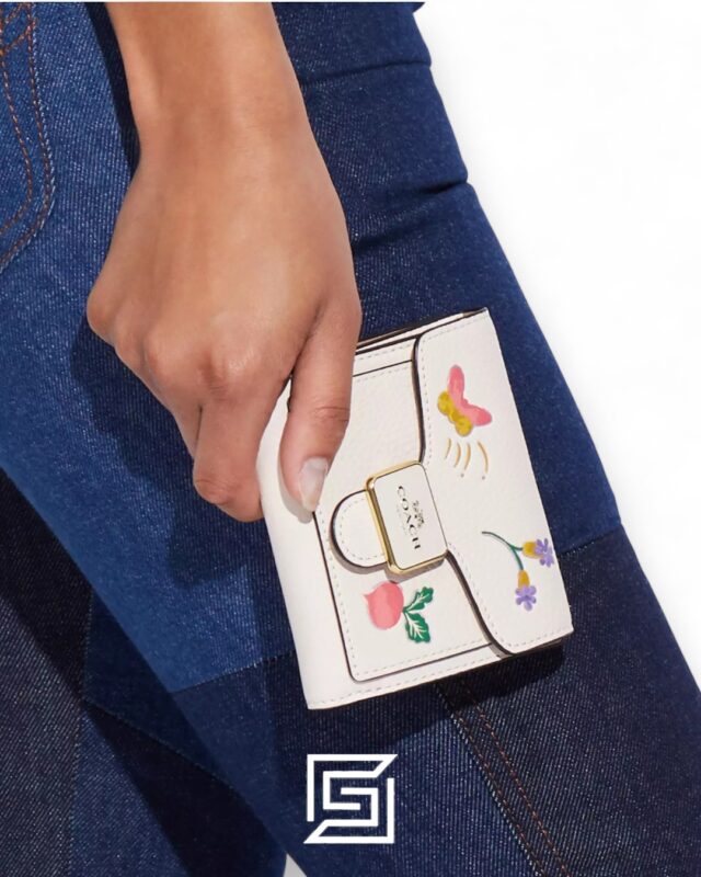 Coach Pepper Wallet With Dreamy Veggie Print Style No. C8727
