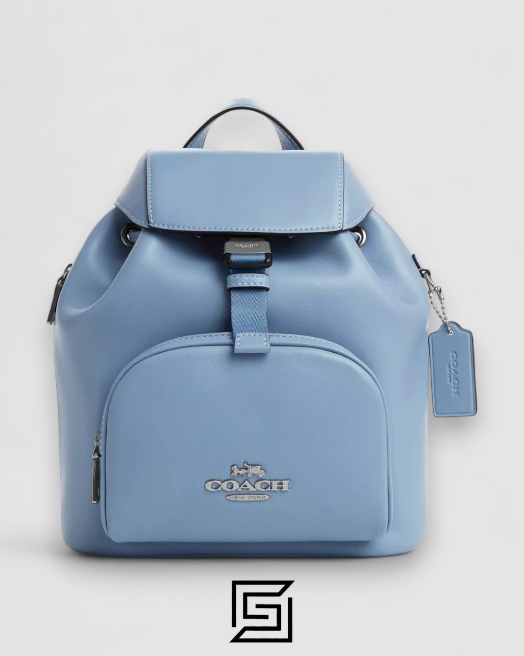 Coach Pace Backpack Light Blue - Style CR100 - Image 1