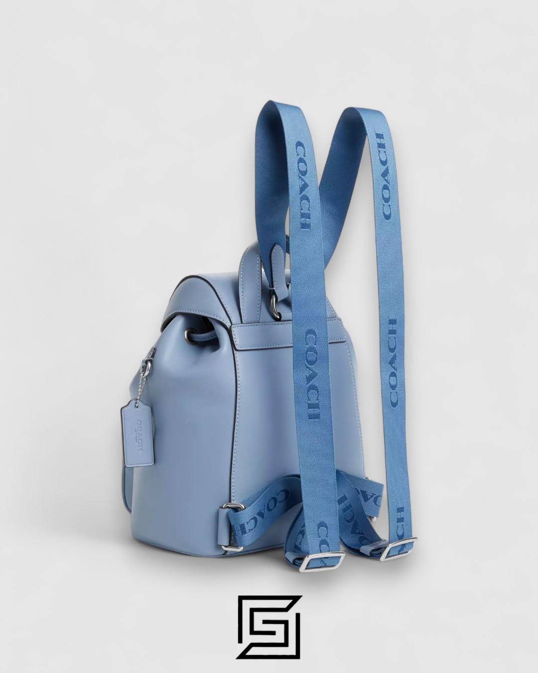 Coach Pace Backpack Light Blue - Style CR100 - Image 2
