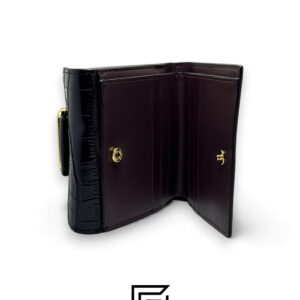 ⁦Coach Small Morgan Wallet Black Style No. CM263⁩ - الصورة ⁦5⁩