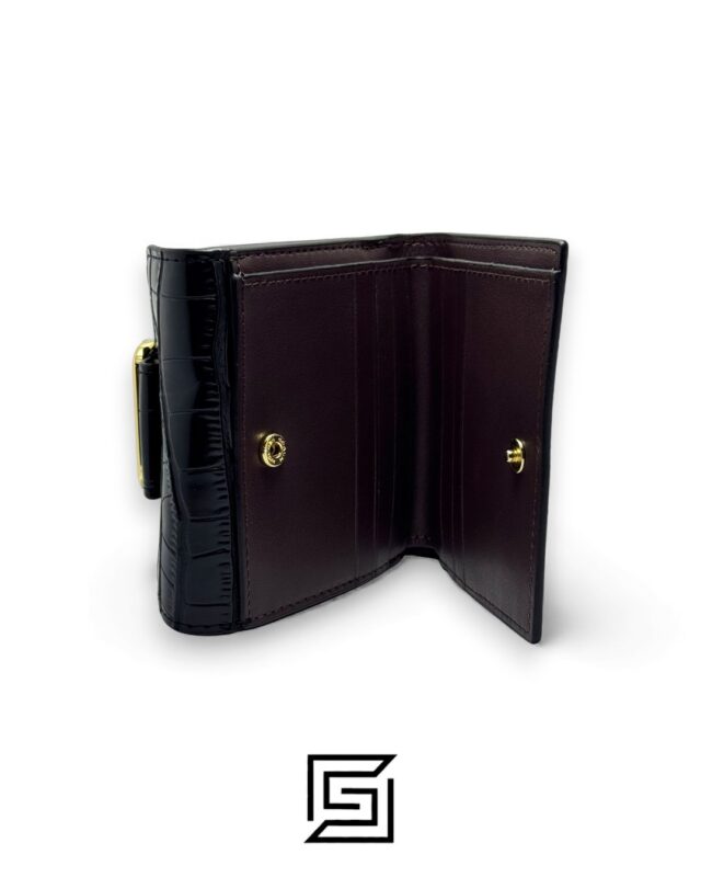 Coach Small Morgan Wallet Black Style No. CM263