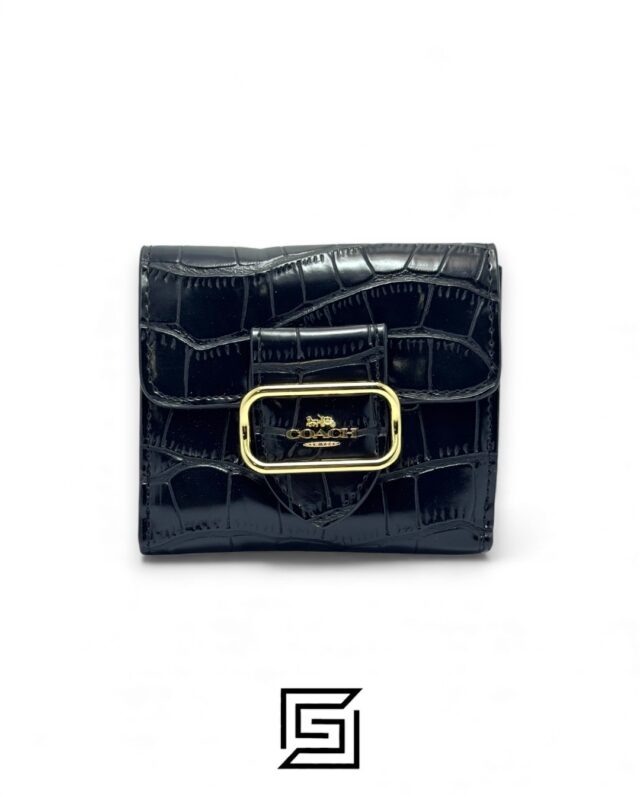 Coach Small Morgan Wallet Black Style No. CM263