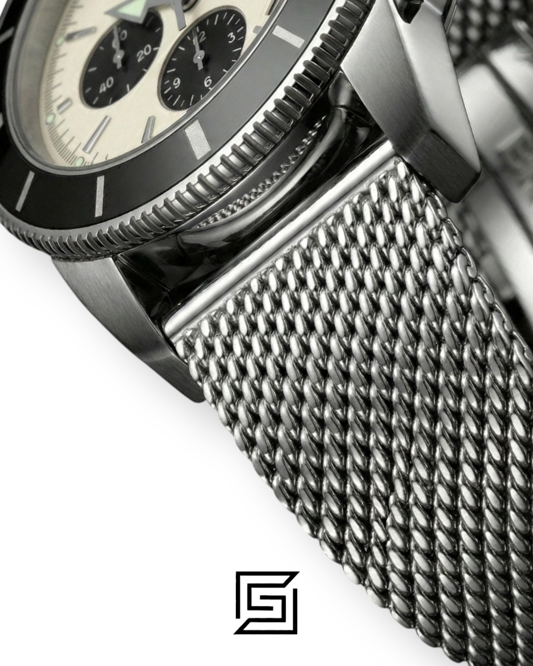 Breitling Superocean Heritage Chronograph Panda – Japanese Quartz (44mm) - Image 3