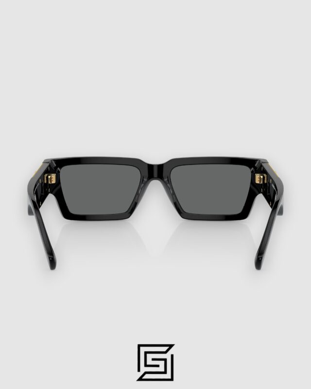 Versace VE4459 Black Frame with Dark Grey Lenses