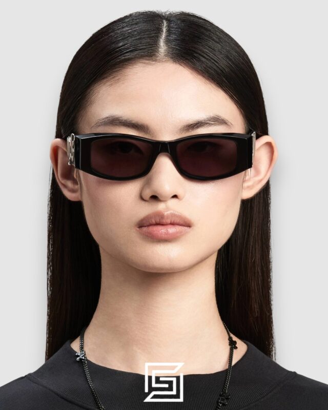 Palm Angels PERI001 Black Frame With Black Lenses