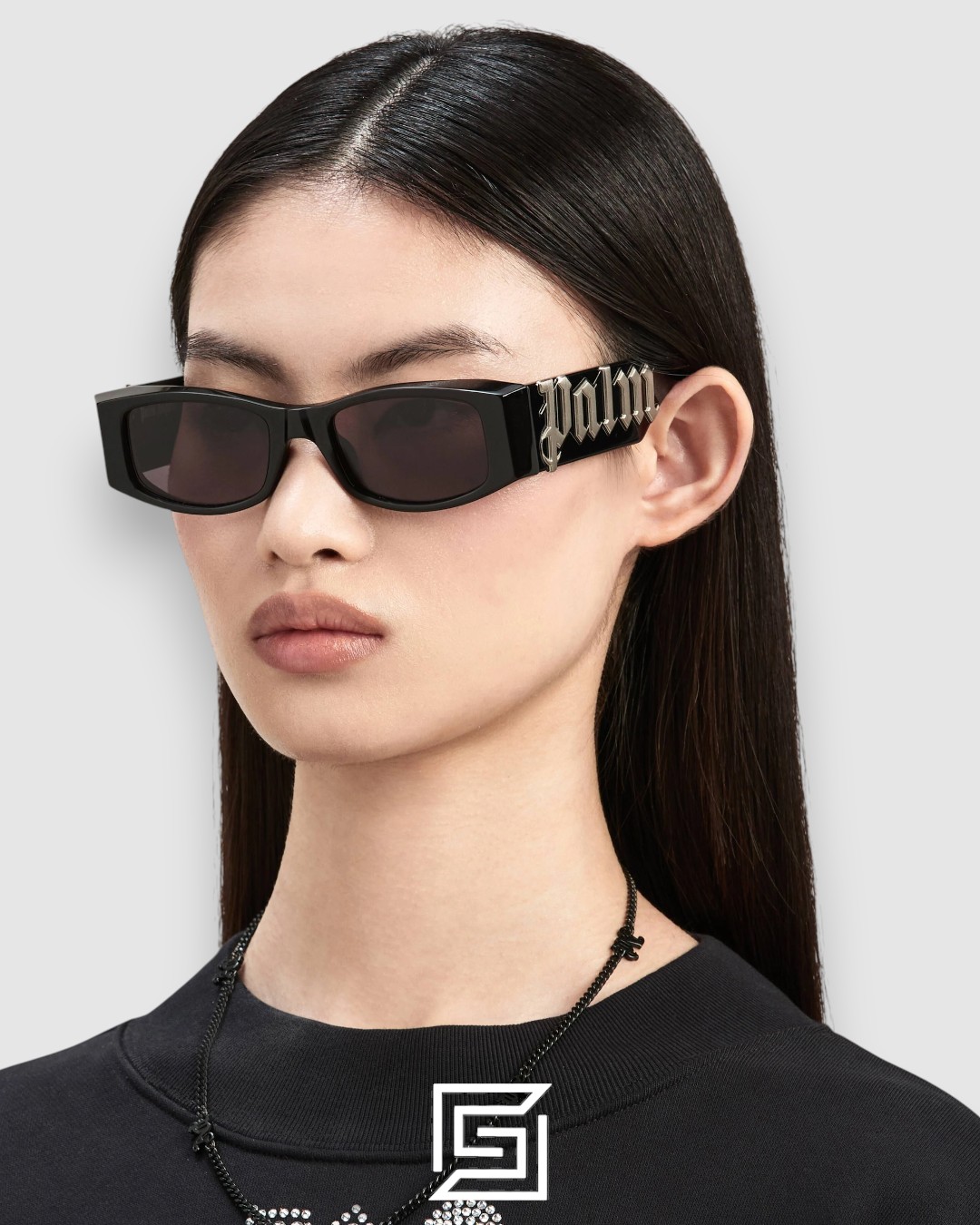 Palm Angels PERI001 Black Frame With Black Lenses - Image 4