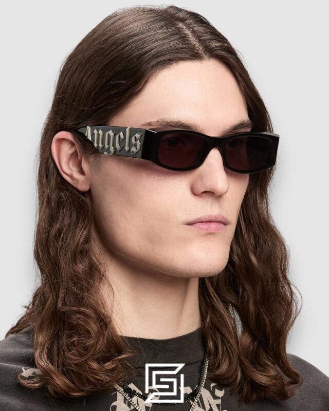 Palm Angels PERI001 Black Frame With Black Lenses