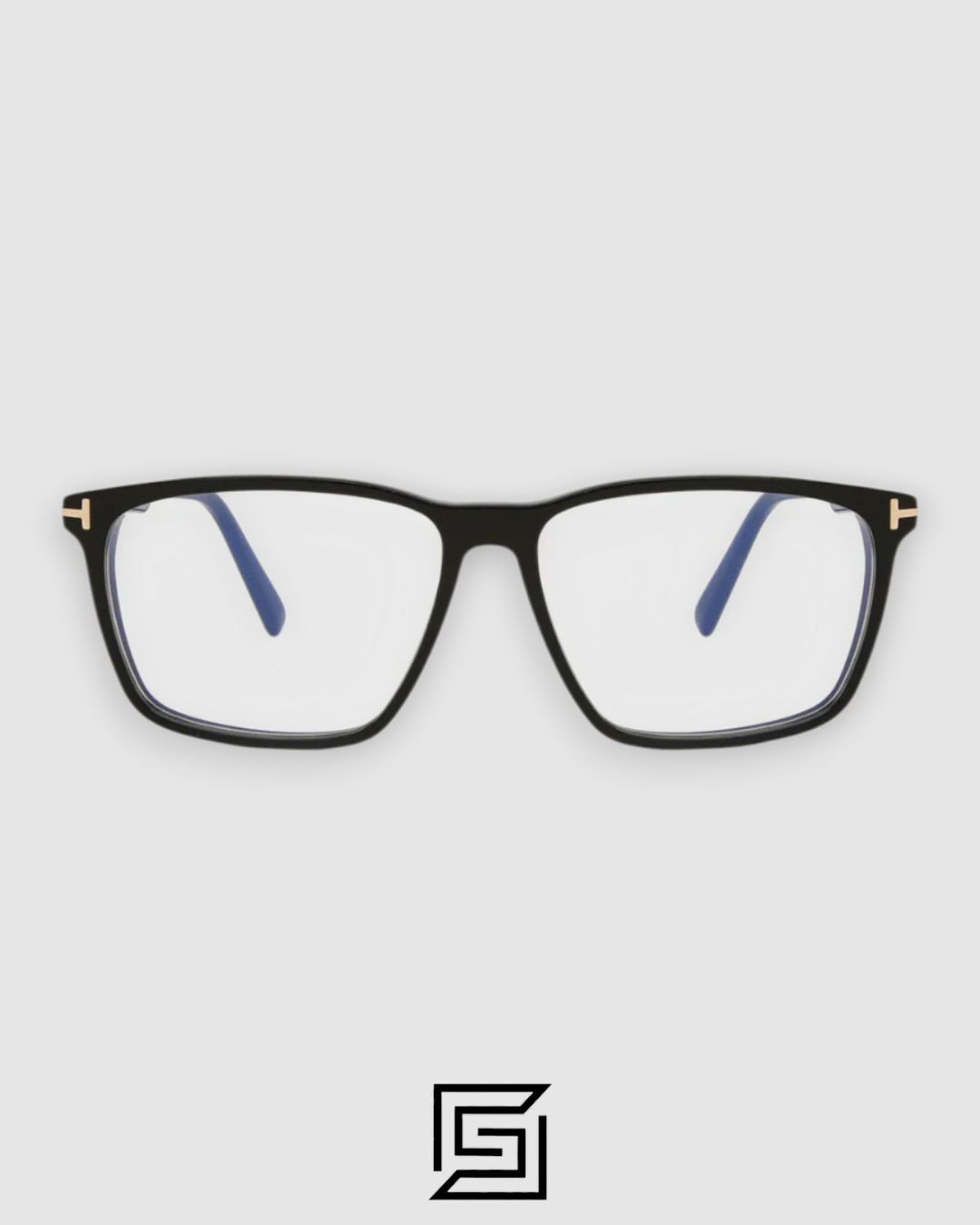 Tom Ford FT5959 Black Frame Black Arm Gold Logo - Image 2