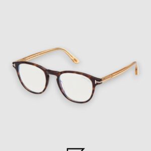 Tom Ford FT5899 Half Transparent Brown Frame