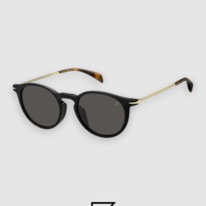 DB1032 Black Frame and Gold Arm with Black Lenses