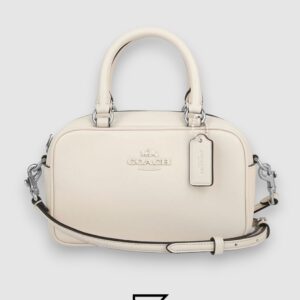 Coach Satchel Crossbody White CT776 - Image 1