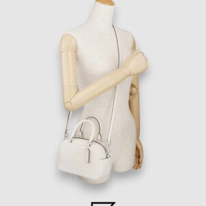 Coach Satchel Crossbody White CT776 - Image 8