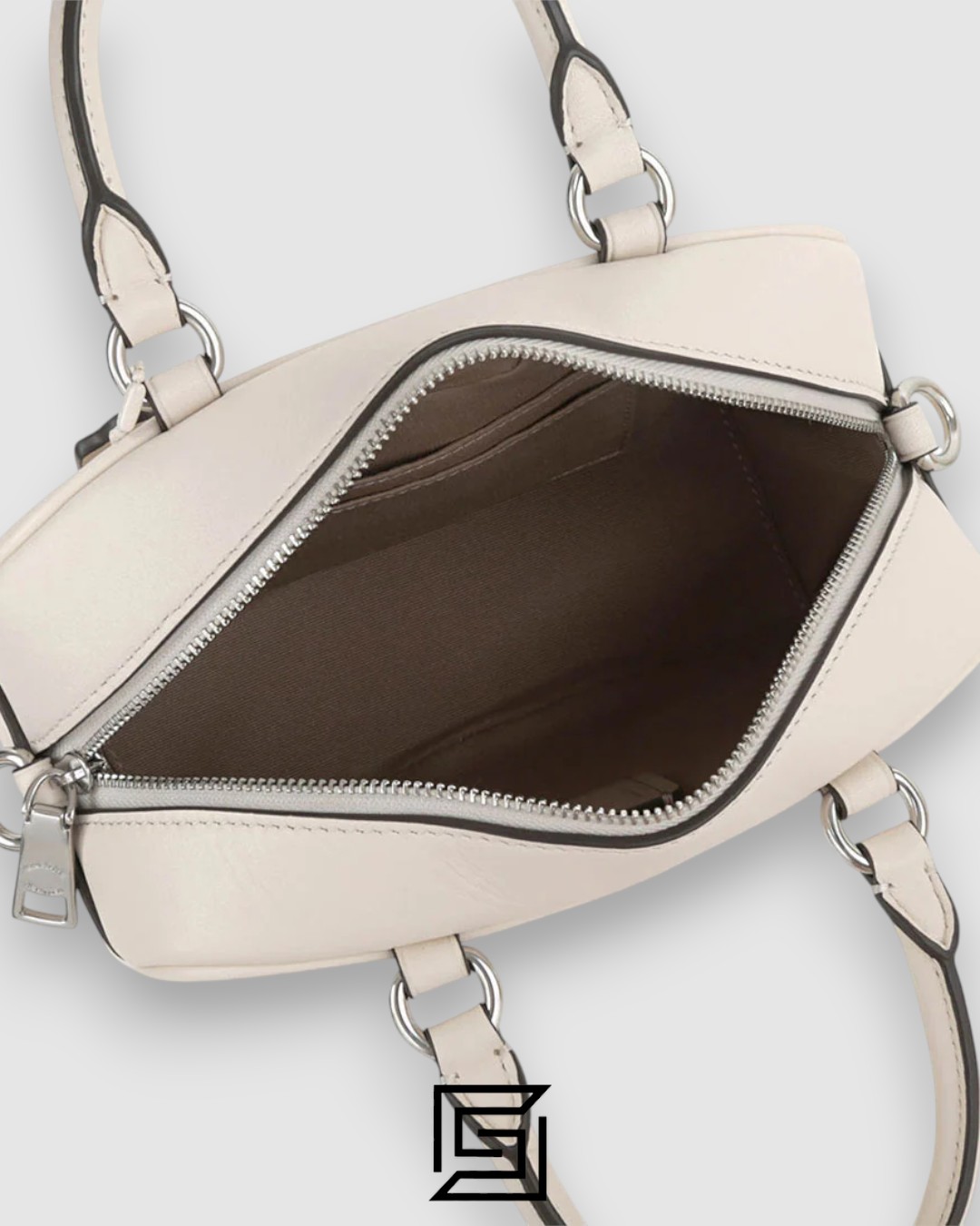 Coach Satchel Crossbody White CT776 - Image 5