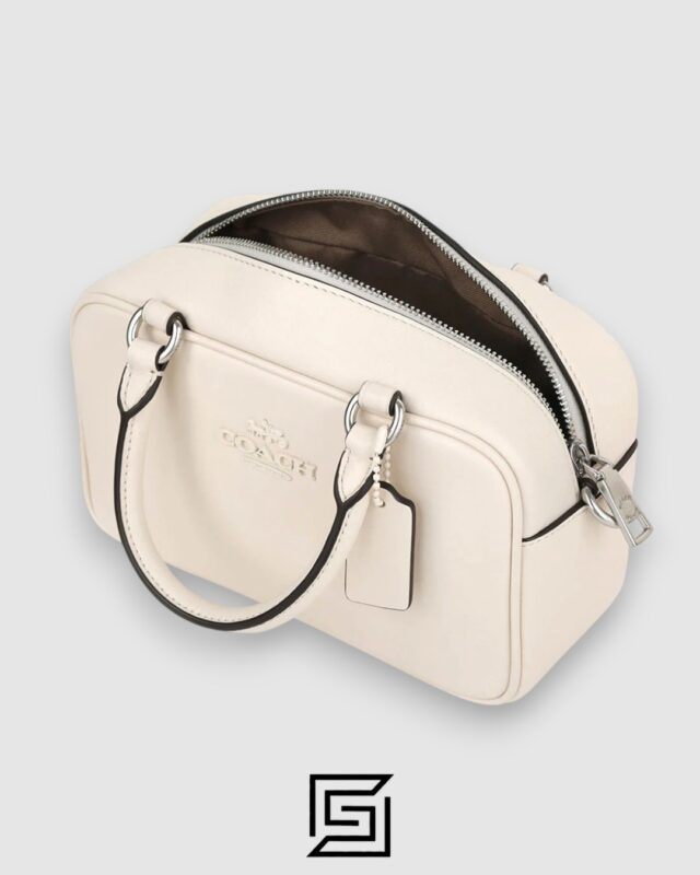 Coach Satchel Crossbody White CT776