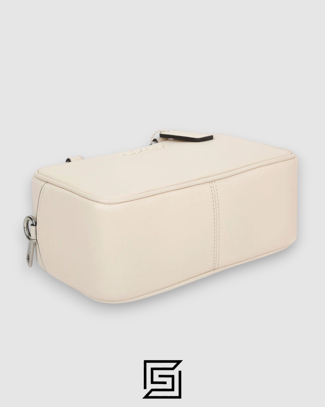 Coach Satchel Crossbody White CT776 - Image 3