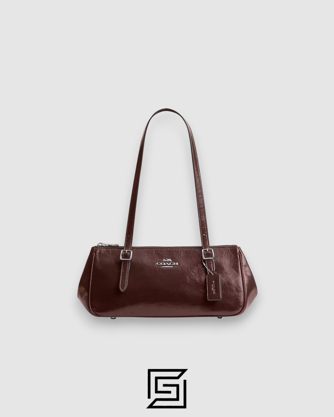 Coach Asher Shoulder Bag Brown Style Number CBJ05 - Image 1