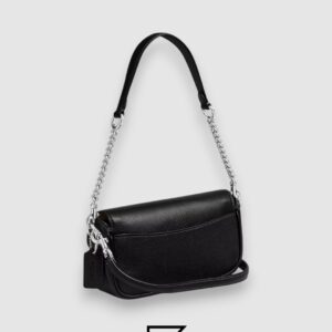 Coach Hailey Flap Bag Black Style Number CAN72 - Image 2