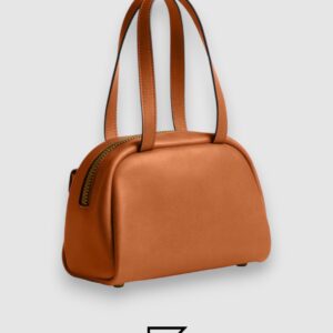 Coach Twin Turnlock Bag 20 Light Brown Style Number CCC55 - Image 3