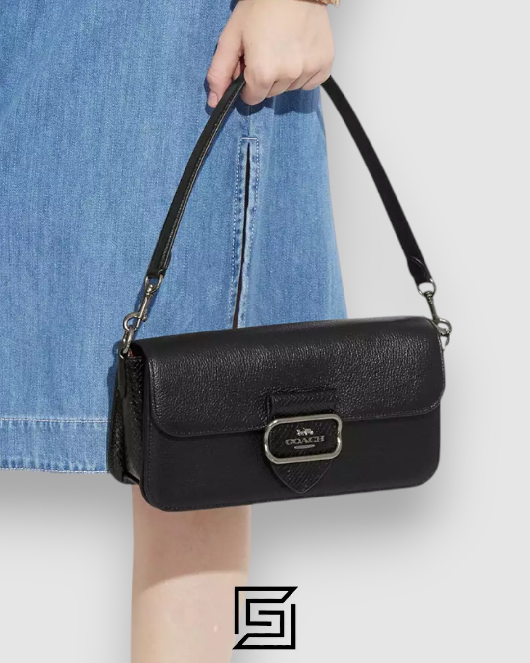 ⁦Coach Morgan Shoulder Bag Style Number CE562⁩ - الصورة ⁦4⁩