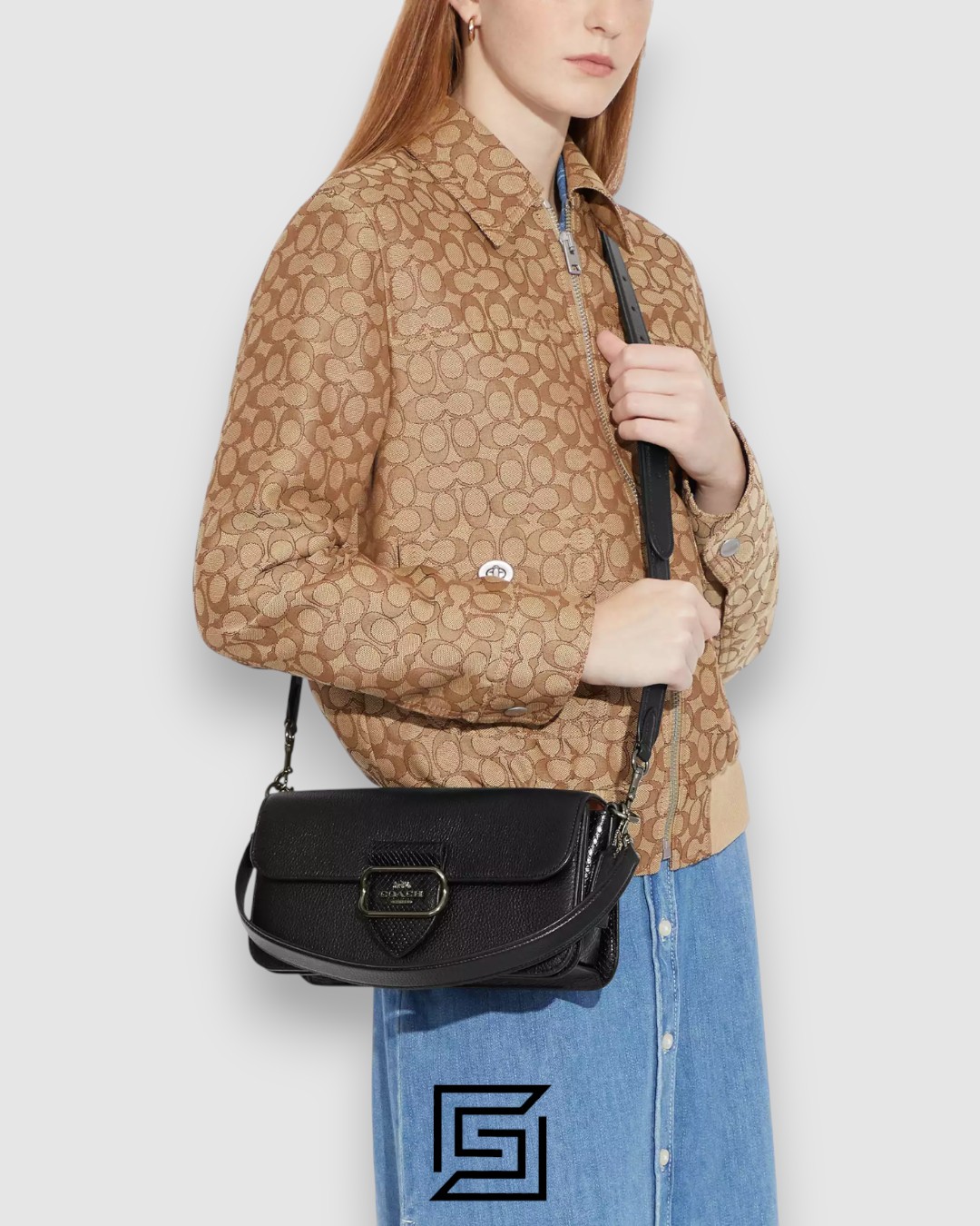 ⁦Coach Morgan Shoulder Bag Style Number CE562⁩ - الصورة ⁦5⁩