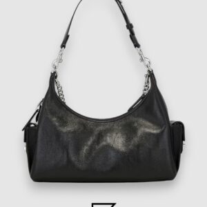 ⁦Coach Pocket Juliet Bag 30 Black Style Number CAM20⁩ - الصورة ⁦2⁩