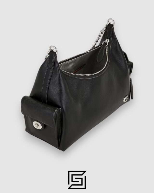 Coach Pocket Juliet Bag 30 Black Style Number CAM20
