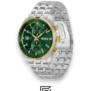 Hugo Boss Mens Gregor Gold And Steel Watch 1514195 - Image 2
