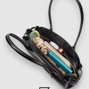 ⁦Coach EMPIRE CARRYALL BAG 34 Black Style No. CAM03⁩ - الصورة ⁦7⁩
