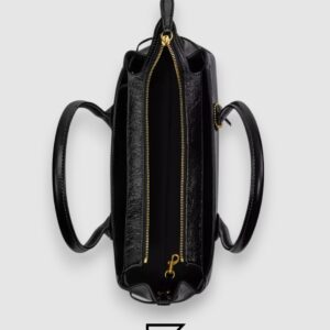 ⁦Coach EMPIRE CARRYALL BAG 34 Black Style No. CAM03⁩ - الصورة ⁦6⁩