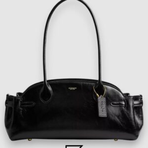 ⁦Coach EMPIRE CARRYALL BAG 34 Black Style No. CAM03⁩ - الصورة ⁦1⁩