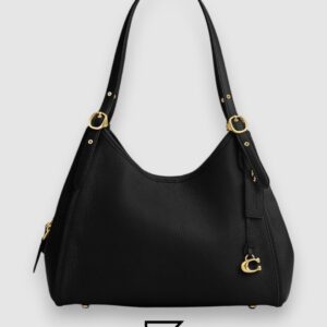 ⁦Coach Restored Bella Shoulder Black Bag C4824⁩ - الصورة ⁦1⁩
