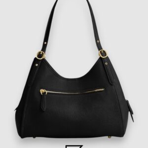 ⁦Coach Restored Bella Shoulder Black Bag C4824⁩ - الصورة ⁦2⁩
