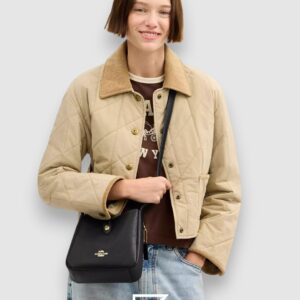 ⁦Coach Hadley Mini Crossbody Bag Black CAL60⁩ - الصورة ⁦5⁩