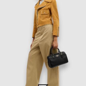 ⁦COACH Mini Bennett Satchel Black F32203⁩ - الصورة ⁦8⁩
