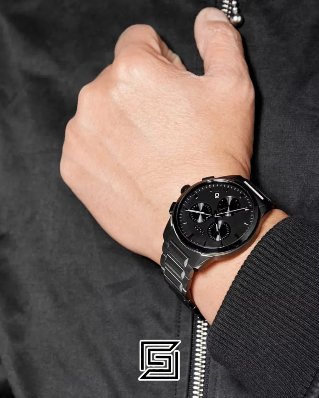 ⁦Boss 1513929 Men's Chronograph Grey Stainless Steel Watch⁩ - الصورة ⁦8⁩