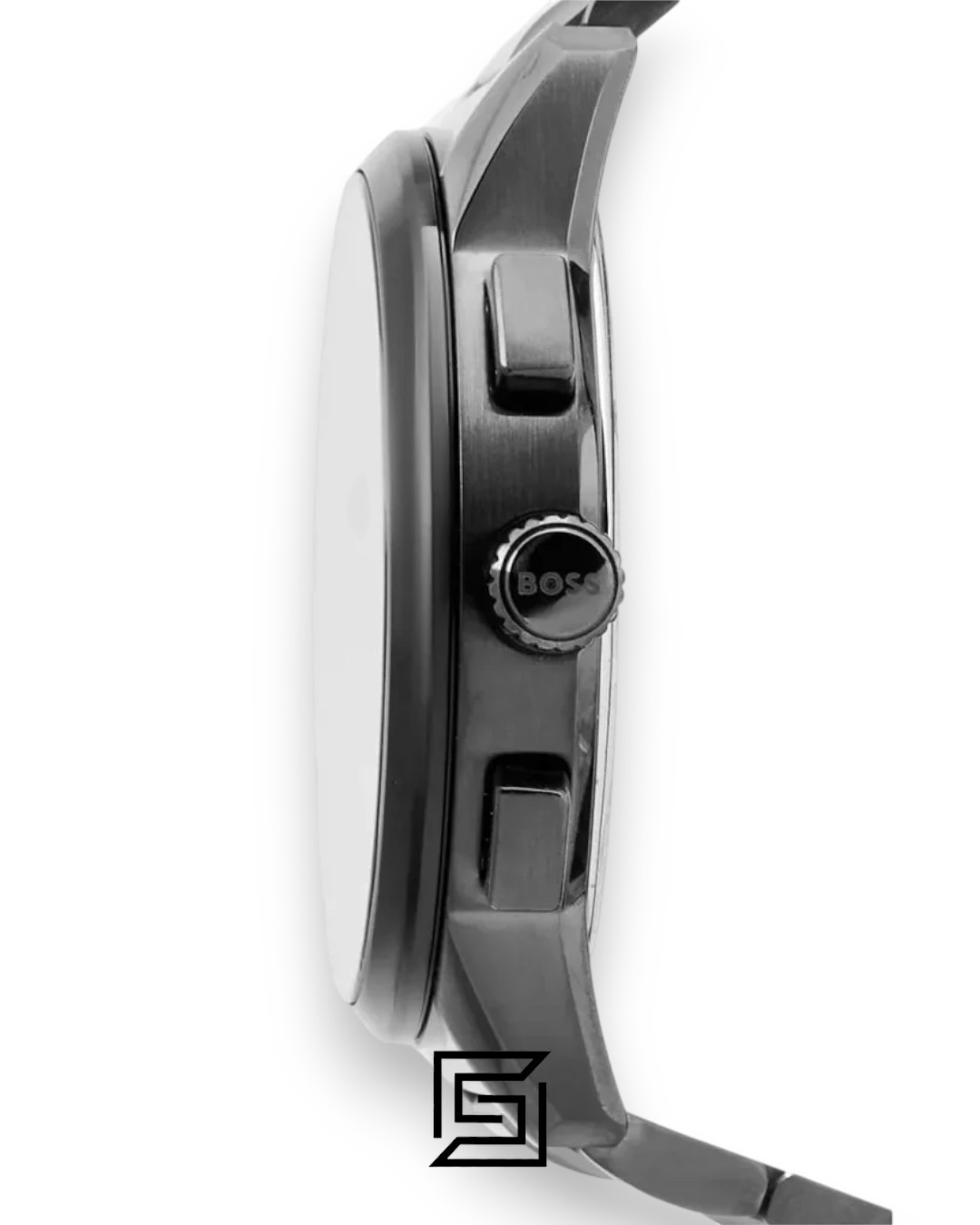 ⁦Boss 1513929 Men's Chronograph Grey Stainless Steel Watch⁩ - الصورة ⁦5⁩
