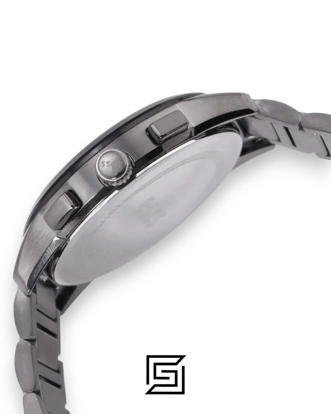 ⁦Boss 1513929 Men's Chronograph Grey Stainless Steel Watch⁩ - الصورة ⁦4⁩