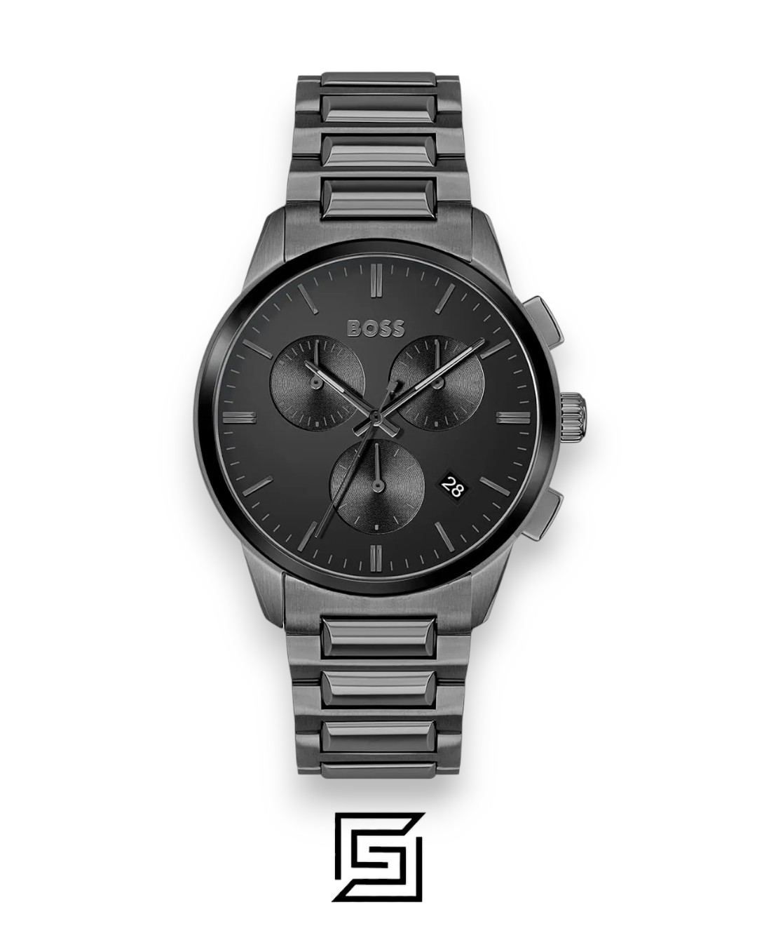 Boss 1513929 Grey Stainless Steel Watch