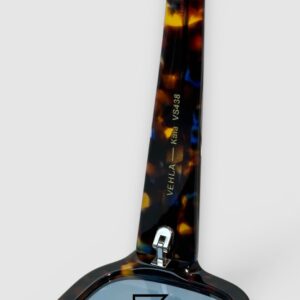 ⁦KAIA VS438 Tiger Frame Blue Lenses Sunglasses⁩ - الصورة ⁦3⁩