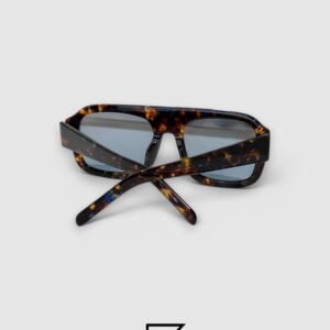 ⁦KAIA VS438 Tiger Frame Blue Lenses Sunglasses⁩ - الصورة ⁦5⁩
