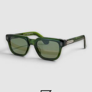 ⁦Chrome Heart PEN 15 Black Square Sunglasses with Grey Lenses⁩ - الصورة ⁦2⁩