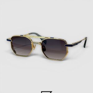LUSSO Gun Mustard Frame Light Green Lenses - Image 2