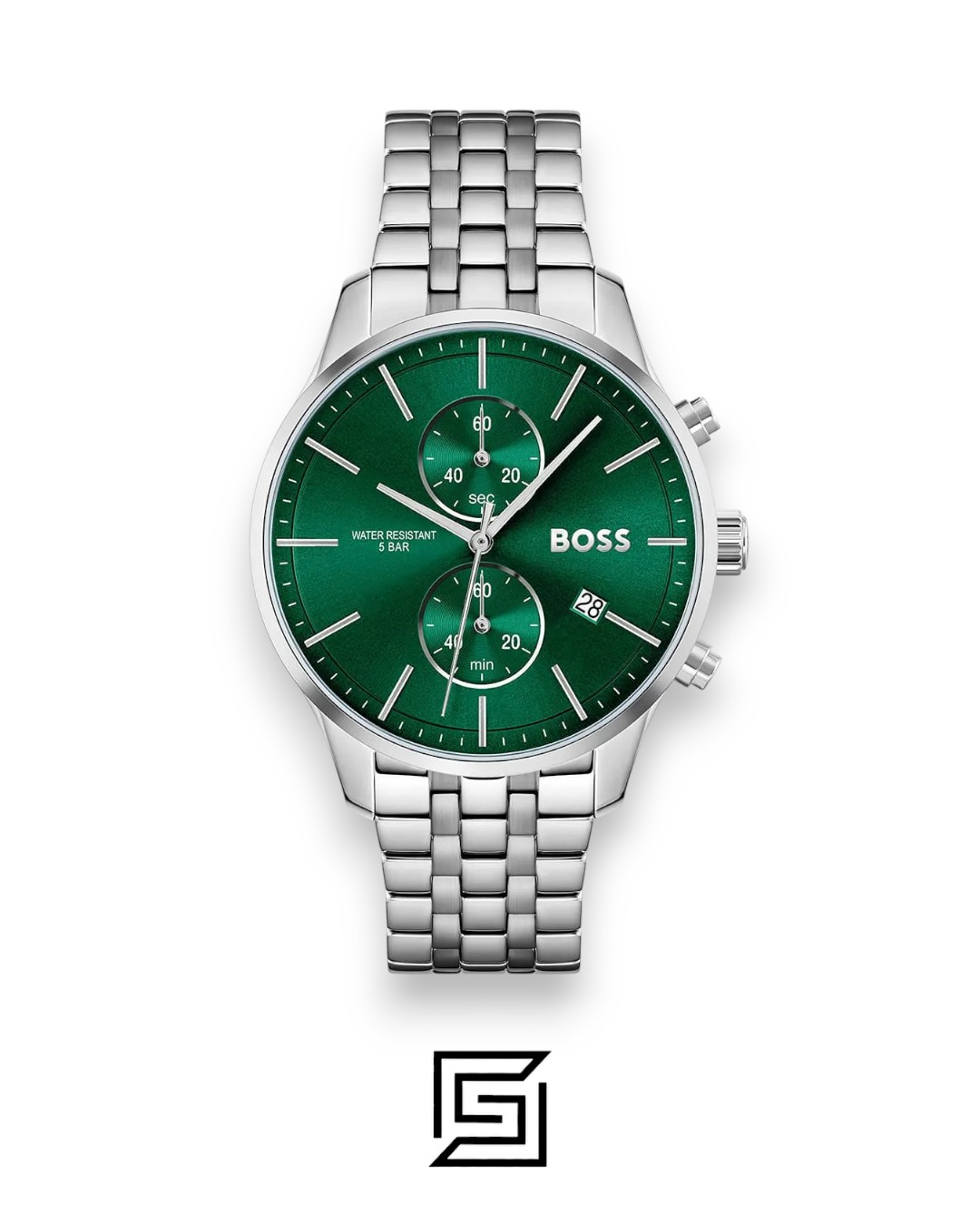 Boss 1513975 Green Dial Watch