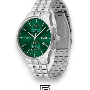 ⁦Boss 1513975 Green Dial Chronograph Watch⁩ - الصورة ⁦2⁩