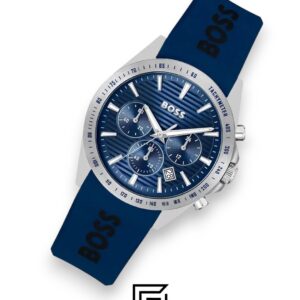 ⁦Boss 1514239 Chronograph Blue Dial Watch⁩ - الصورة ⁦3⁩
