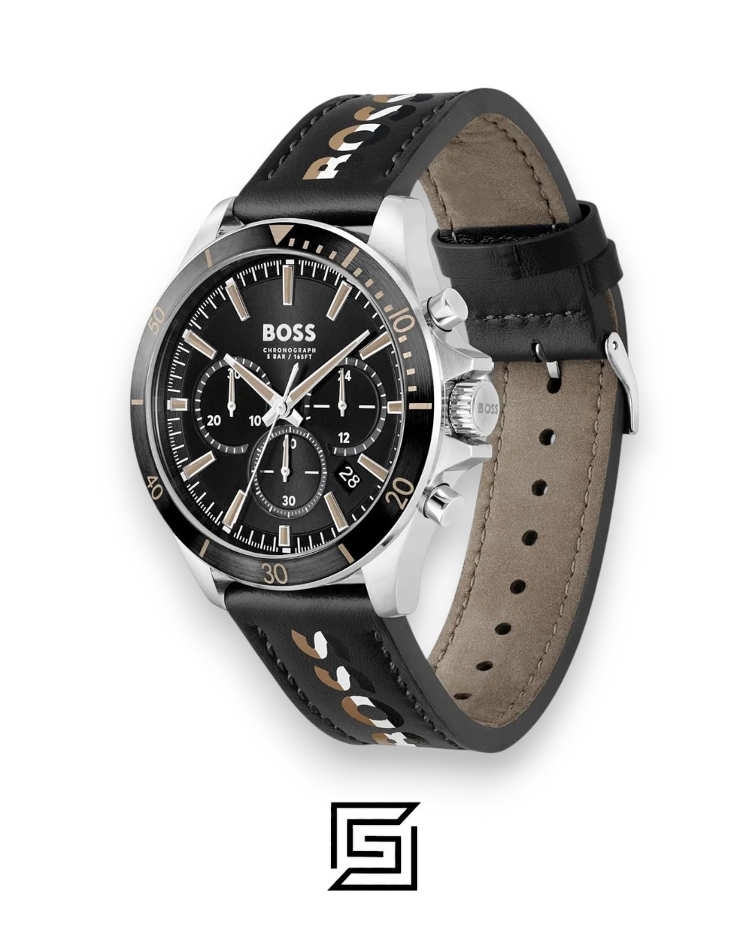 ⁦Boss 1514121 Black Dial Chronograph Watch⁩ - الصورة ⁦2⁩